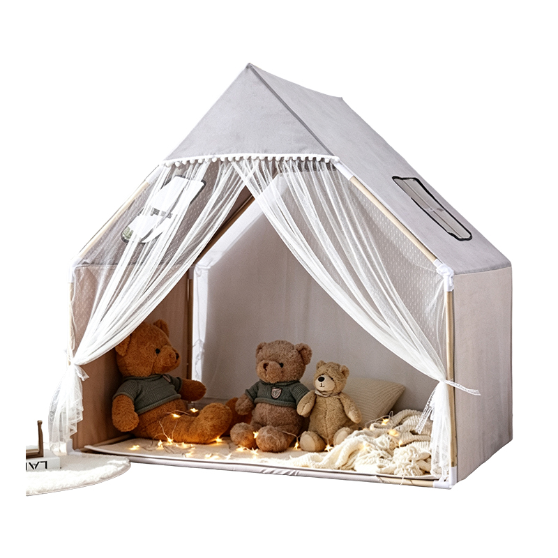 Kids Playhouse Tent with Mesh Curtains DEL-A052