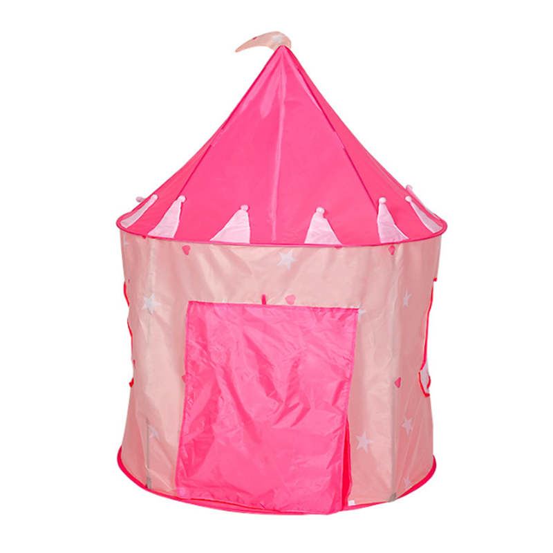 Cartoon-Themed Kids Yurt Tent DEL-A057-blue