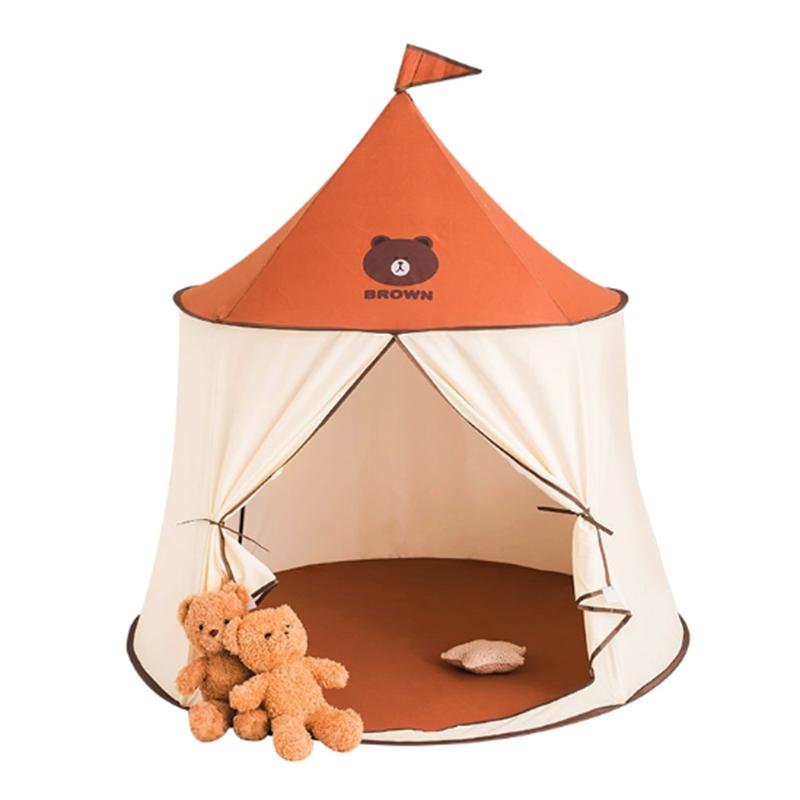 Kids Bear Play Yurt Tent
